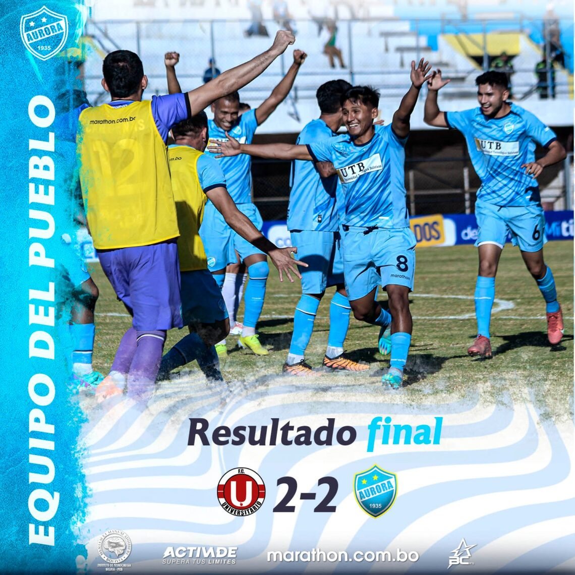 FC Universitario (2) – (2) Aurora